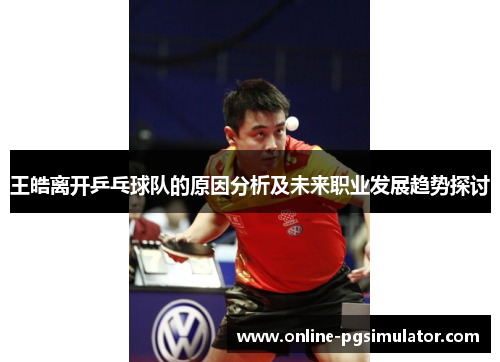 王皓离开乒乓球队的原因分析及未来职业发展趋势探讨